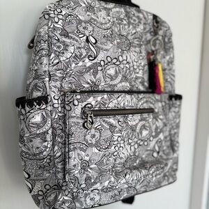 Sakroots Loyola Conv Backpack Cotton Uncoated Canvas